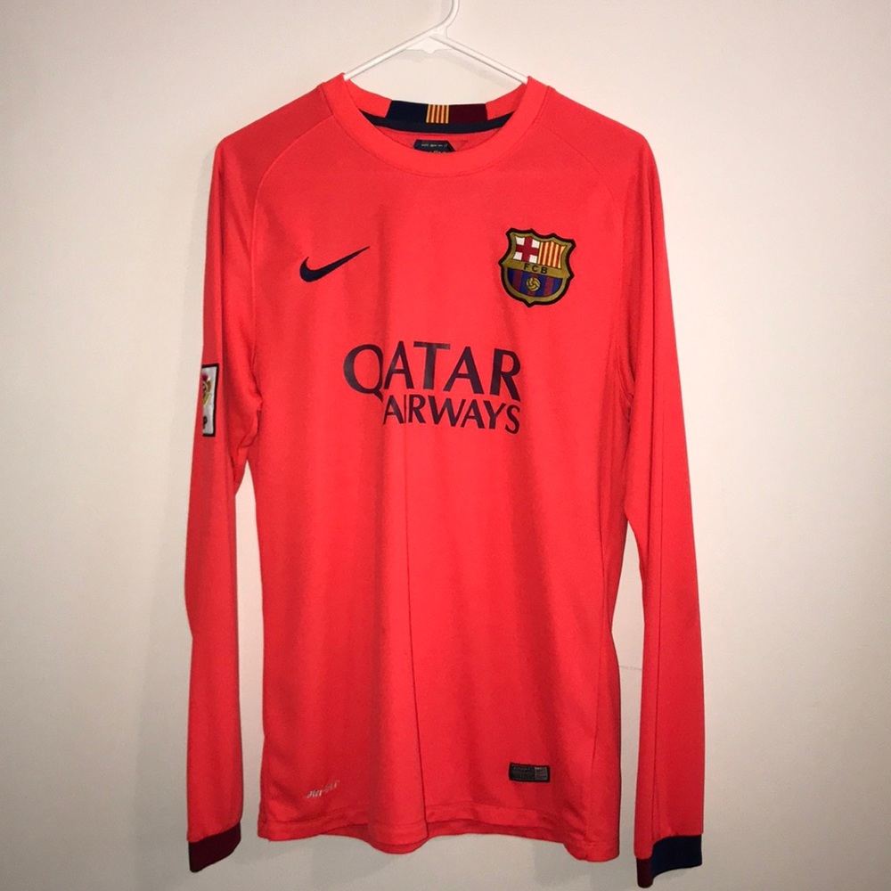 Barcelona Alternative Authentic Long Sleeve Jersey